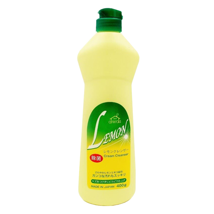 Rocket Soap «Lemon» - Чистящий крем для кухни и ванной с ароматом лимона, бутылка 400 г. (006233)