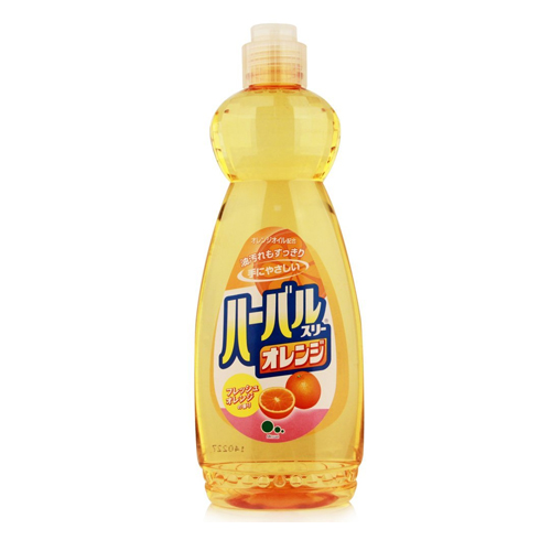 Mitsuei «Herbal Orange» - Средство для мытья посуды, овощей и фруктов, с ароматом апельсина, бутылка 600 мл. (040177)