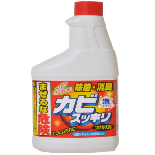 Rocket Soap - Пенящееся средство на основе хлора против плесени с ароматом трав, запасной блок 400 мл. (090874)