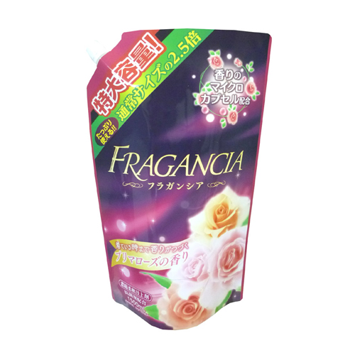Rocket Soap «Fragancia» Prima Rose - Концентрированный кондиционер для белья с длительным дезодорирующим эффектом, с ароматом роз, мягкая упаковка 1,5 л. (092458)