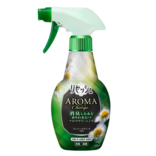 KAO «Resesh» Aroma Charge - Cпрей-дезодорант для дома, с ароматом ромашки, спрей 370 мл. (295514)