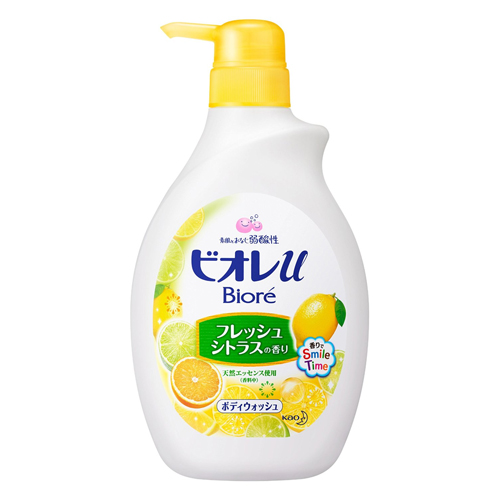 Kao «Biore U» - Нежное мыло для тела с ароматом цитрусовых, 530 мл. (299666)