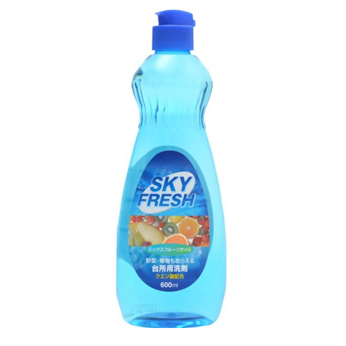 Rocket Soap «Fresh» - Средство для мытья посуды, овощей и фруктов с ароматом свежести, бутылка 600 мл. (303721)
