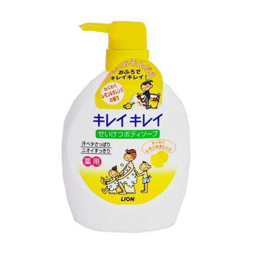 Lion «Kirei Kirei» - жидкое мыло для тела с дезодорирующим эффектом с цитрусовым ароматом, 580 мл. (370949)