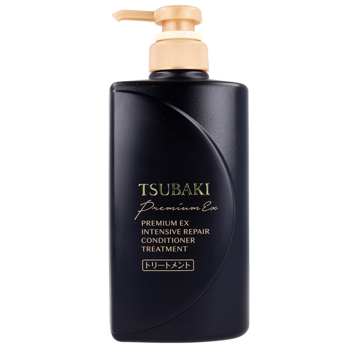 Shiseido Tsubaki Premium EX Кондиционер для волос Интенсивное восстановление, с маслом камелии, 490 мл (474155)