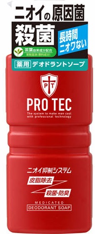 Lion «PRO TEC» - Мужское дезодорирующие жидкое мыло для тела с ментолом, 420 мл. (241829)