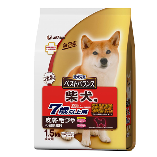 Unicharm «The Best Balance» - Сухой корм для собак с 7 лет (Сиба Ину), упаковка 1,5 кг. (604472)