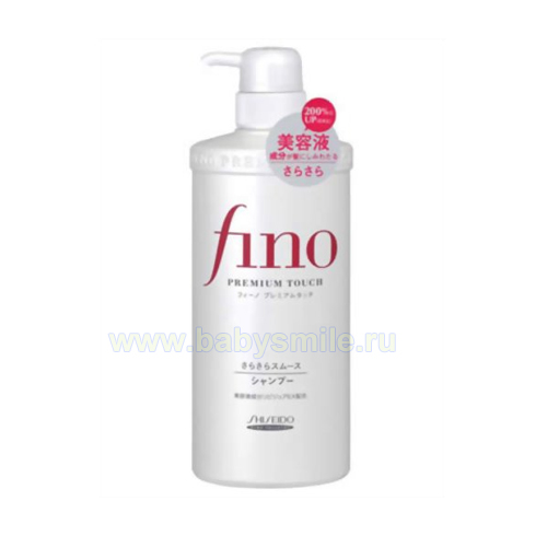«FINO PREMIUM» Шампунь с маточным молочком пчел, для нормальных и жирных волос, 550мл (836024)