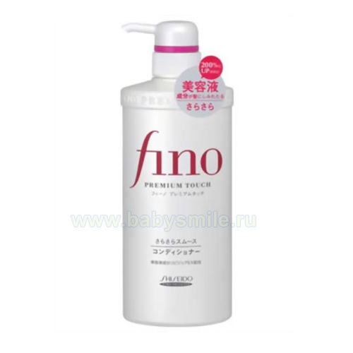 «FINO PREMIUM» Восстанавливающий кондиционер с маточным молочком пчел, для нормальных и жирных волос, 550 мл (836031)