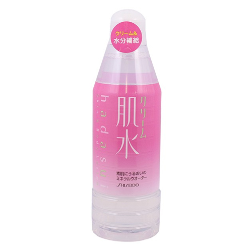Shiseido «Skin Water» - Увлажняющий лосьон для лица с экстрактом малины «Минеральная вода для кожи» без аромата , бутылка 400 мл. (883264)