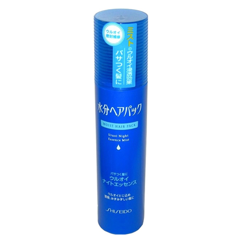 Shiseido «Moist Hair Pack» - Ночная эссенция для волос «Интенсивное увлажнение»,  спрей 180 мл. (888566)