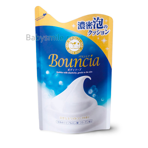 Cow Brand Bouncia-Жидкое увлажняющее мыло для тела с цветочным ароматом, см/б 430 мл. (003278)