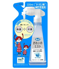 Lion «Look kirei mist» - Антибактериальное чистящее средство для туалетной комнаты с ароматом свежести, см/уп 220 мл. (006411)