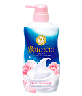 COW Brand Bouncia- Жидкое увлажняющее мыло для тела (Взбитые сливки),цветочный аром., 550 мл.