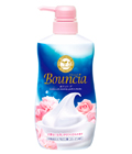 COW Brand Bouncia- Жидкое увлажняющее мыло для тела (Взбитые сливки),цветочный аромат, 500 мл.
