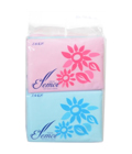 Ellemoi «Pocket Tissue» Двухслойные карманные салфетки с отверстием для крючка, 6*10шт. (011014)