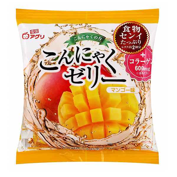 YUKIGUNI Десерт конняку с соком манго - желе порционное 115 гр. (012254)