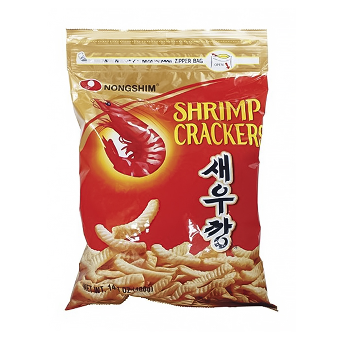 Nongshim Креветочные чипсы, запеченные, 75 г. (012379)