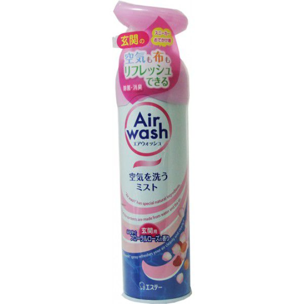 ST Air Wash- Спрей-освежитель воздуха для комнат, аромат розовых цветов,280 мл. (119813)