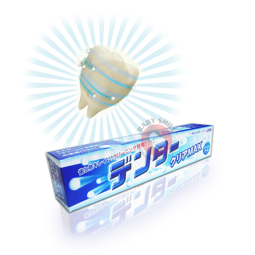 «Denta Clear Max Supercool» - Зубная паста с микрогранулами для защиты от кариеса с ароматом ментола 140г. (055280)