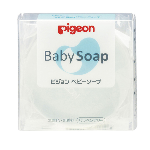 Pigeon - Детское натуральное мыло с экстрактом сквалана и керамидами, коробка 90 гр. (081726)