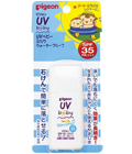 Pigeon - Детское солнцезащитное увлажняющее молочко UV SPF35 с рождения, бутылка 30 гр. (083423)