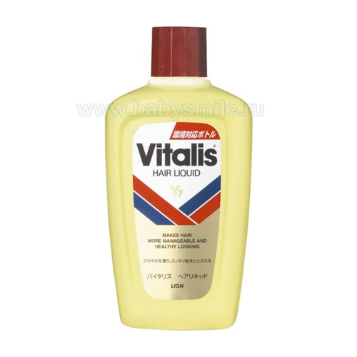 Lion «Vitalis» - Мужская витаминизированная вода для волос с мягким цитрусово-цветочным ароматом, 355 мл. (088233)