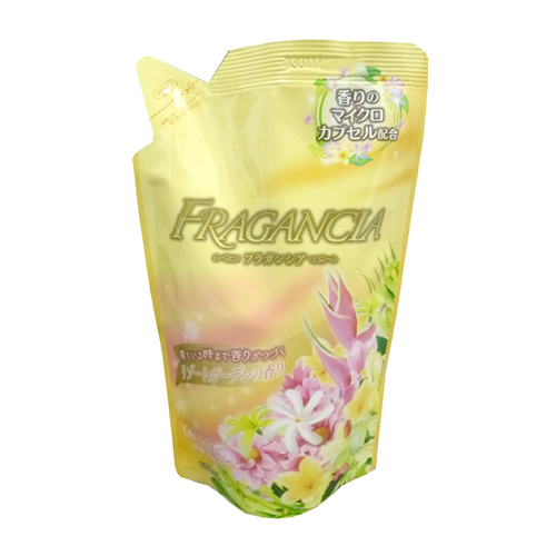 Rocket Soap Fragancia Flower Garden - Концентрированный кондиционер для белья с длительным дезодорирующим эффектом, с ароматом цветочного сада, мягкая упаковка 600 мл. (092168)