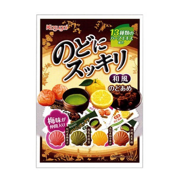 Kasugai Карамель леденцовая Японский вкус, 110г (031340)