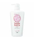 LION Hadakara Жидкое мыло для тела с ароматом розы, 500 мл.  (260790)