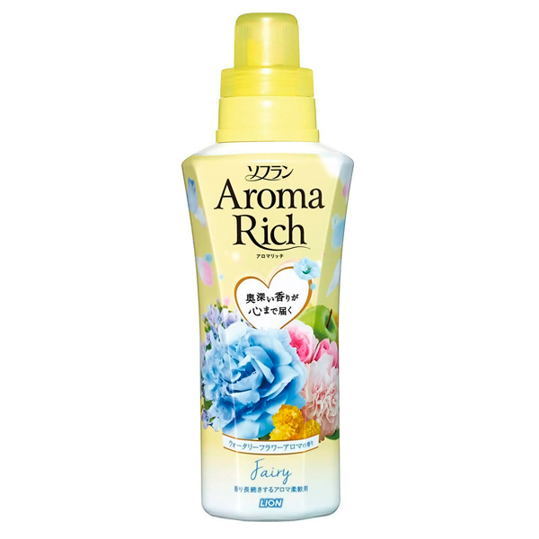LION Soflan Aroma Rich Fairy Кондиционер для белья, со свежим цветочным ароматом, 550 мл. (262978)