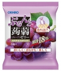 Health Orihiro Желе КОННЯКУ, виноград,порционное, 120г (254340)
