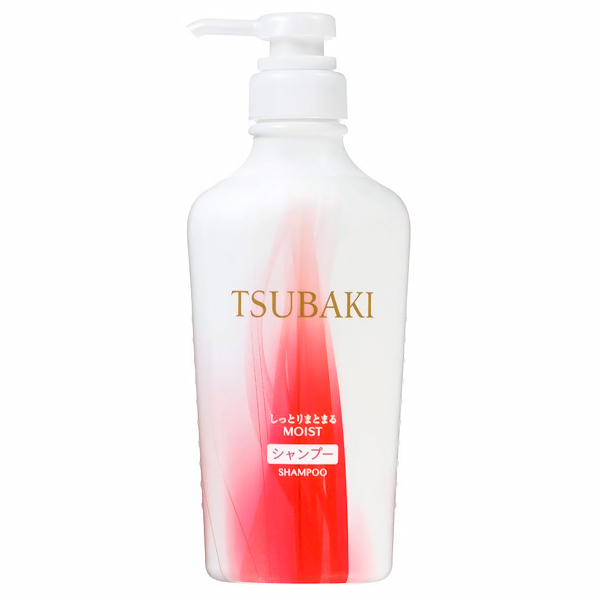 SHISEIDO Tsubaki Увлажняющий шампунь для волос, с маслом семян камелии и маточным молочком,450 мл. (461653)