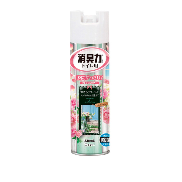 ST Deodorant Force  Освежитель воздуха для туалета сладкая роза, спрей 330 мл.(124855)