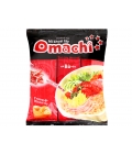 Omachi Яичная лапша быстрого приготовления на мясном бульоне с говядиной, 80 г. (01917)
