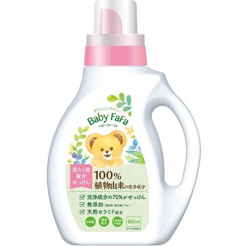 Nissan FaFa Baby FaFa Натуральное жидкое мыло для стирки белья, 800 мл. (143477)
