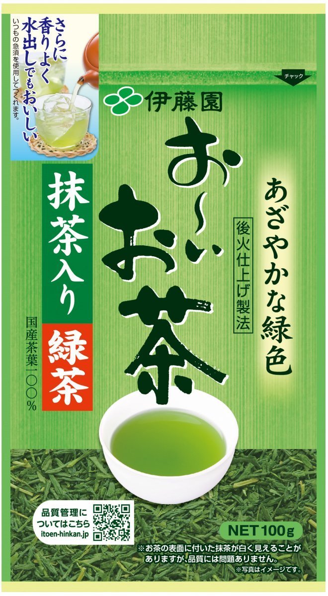 Itoen Ойоча Зеленый пропаренный чай, 100г. (128350)