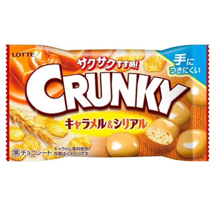 Lotte Crunky Pop Joy Caramel  (157419)