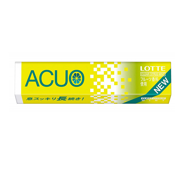 Acuo Clear Cytrus Mint Жевательная резинка Лимонная мята, 21 г. (204241)