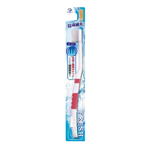 DentalPro «FRESH SLIM» - Зубная щетка с тонким щетинками для профилактики пародонтоза (мягкая) C21 (212425)