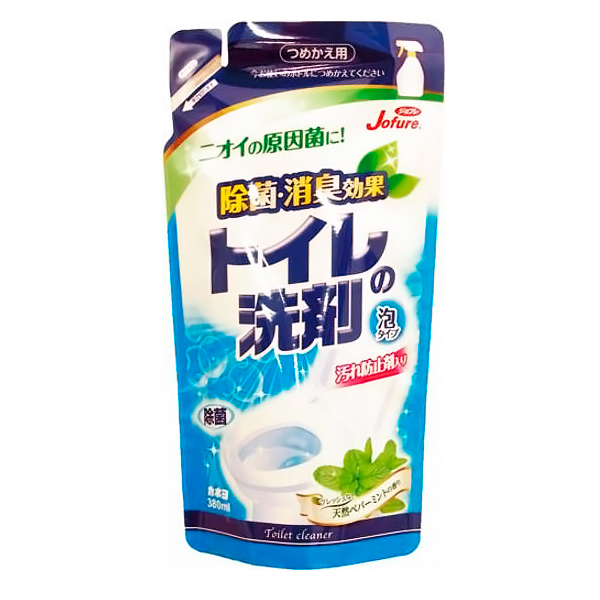 KANEYO Jofure Моющее средство для туалета с дезинфицирующим и дезодорирующим эффектом, с ароматом фруктов, 380мл. (220468)