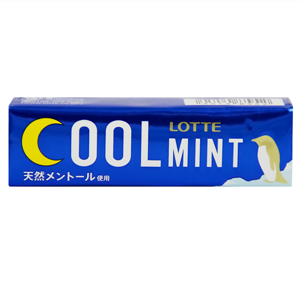 Lotte Cool mint Жевательная резинка, 26.1 гр. (148552)