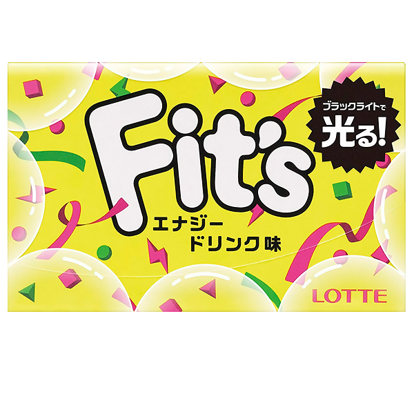 Lotte FITS Energy Drink Жевательная резинка, 24,6 гр. (777550)