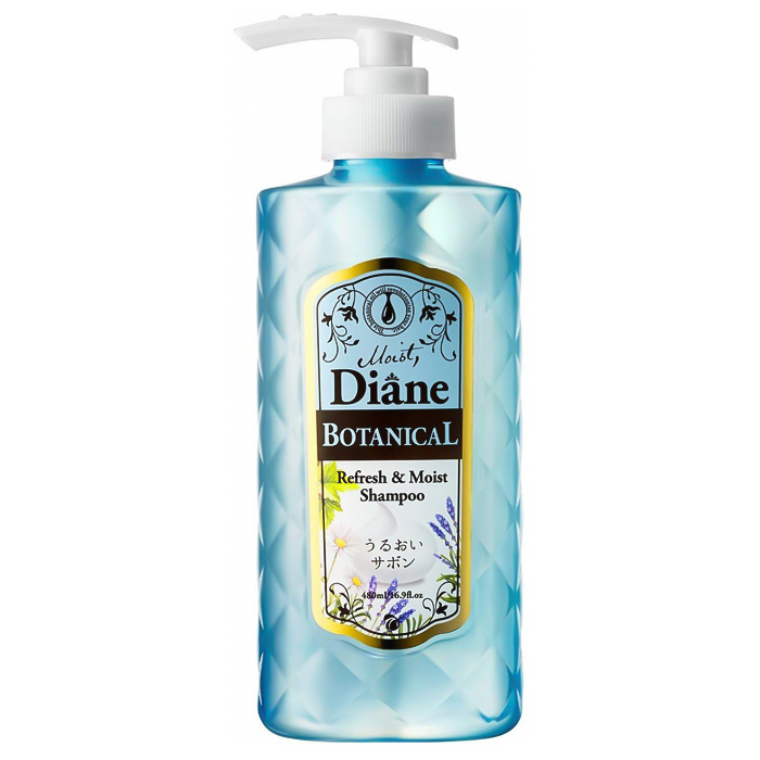 Moist Diane Botanical Refresh Шампунь бессиликоновый, безсульфатный, Питание, 480 мл (222398)