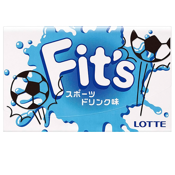 Lotte FITs Sports Drink Жевательная резинка, 24,6 гр. (779189)