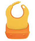 Нагрудник детский COMBI оранжевый (310238)