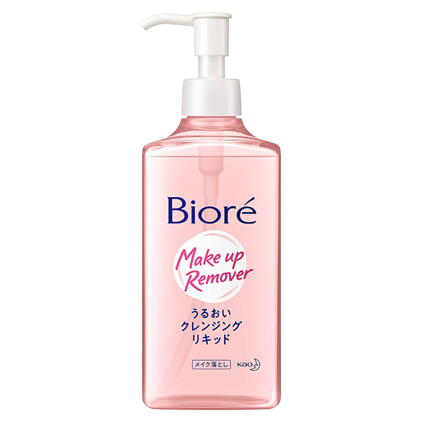 КAO Biore Увлаж. жидкость для снятия стойкого макияжа с лица и глаз, с цветочным ароматом, 230 мл. (263049)