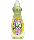 Kaneyo - Средство для мытья посуды, овощей и фруктов с экстрактом алоэ и эвкалипта (грейпфрут), бутылка 600 мл. (270883)