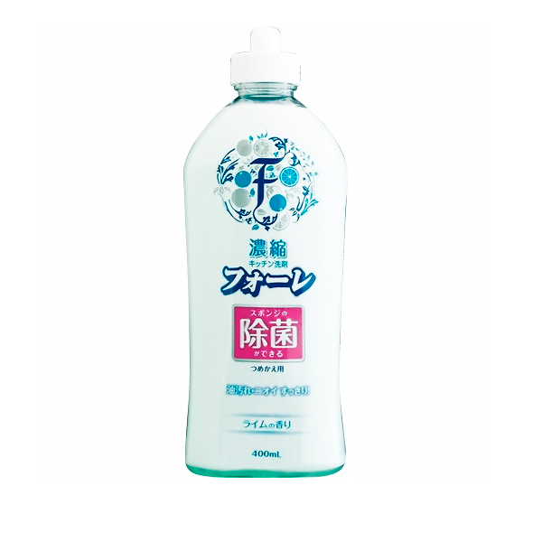 Kaneyo  Концентрированное средство для мытья посуды, овощей и фруктов,лайм, см/б 400 мл.(271538)