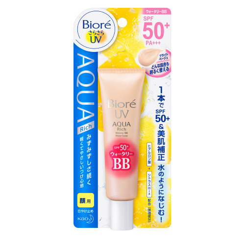 Kao «Biore U» - Тонирующий BB-крем для лица с увлажняющим эффектом и SPF 50, 33 гр. (277916)